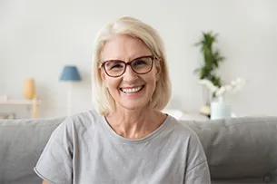 smiling woman